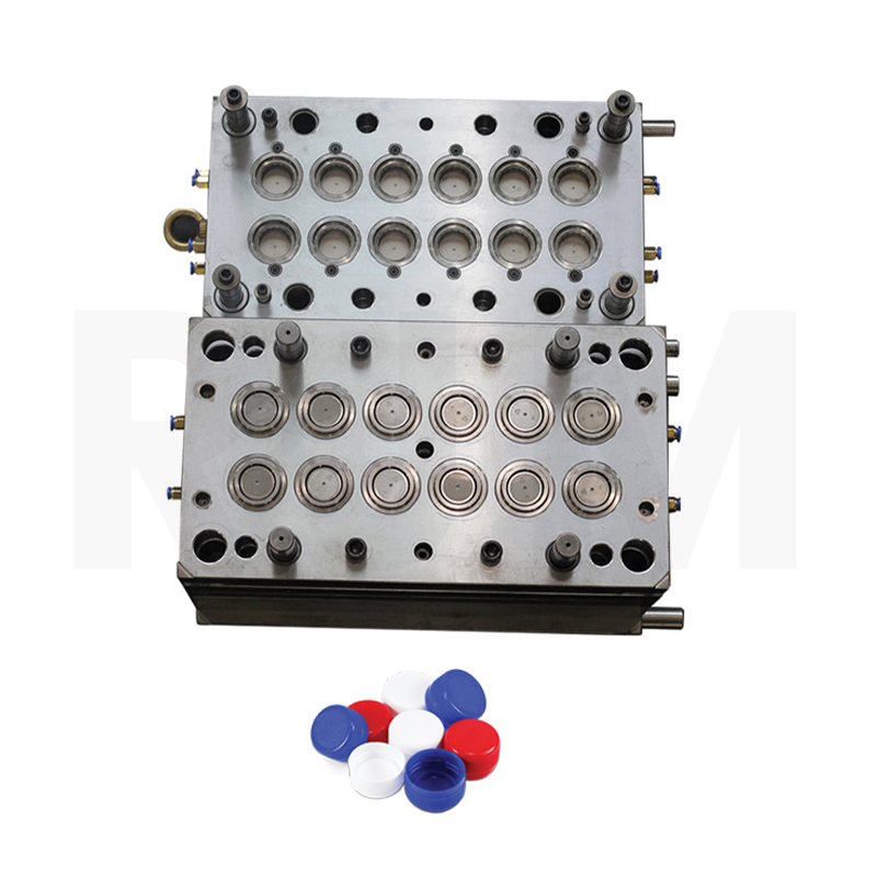 Multi cavity plastic injection bottle cap mould