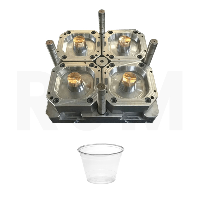 4 Cavities thin wall bowl mould