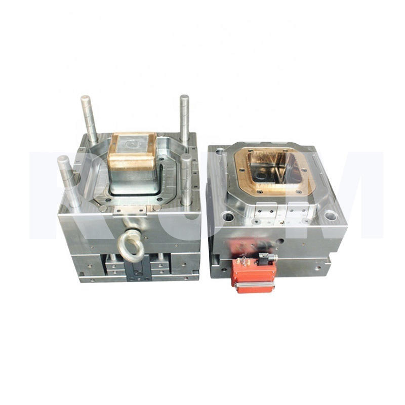 High quality plastic square bucket injection moulds